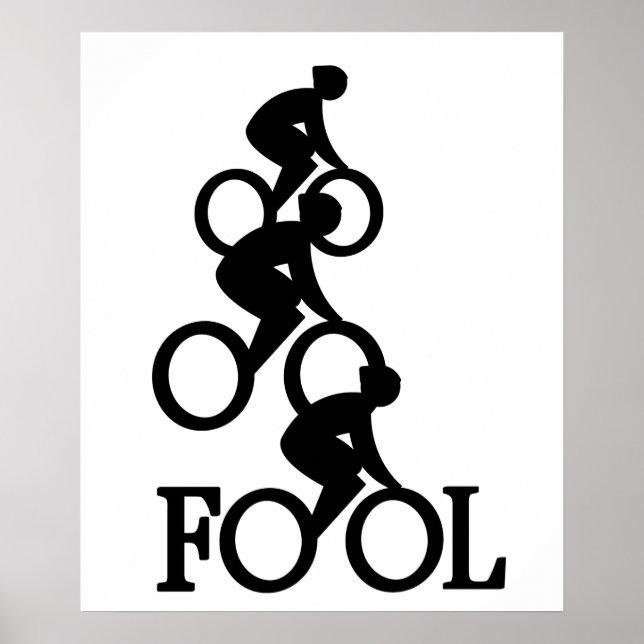 Cykel Tok - Cyklistpresent Poster (Framsidan)