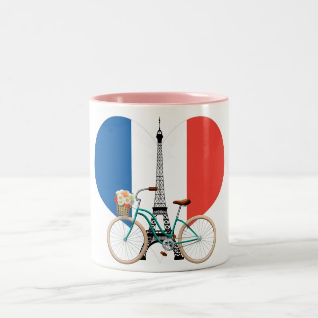 Cykel tvåtonskaffe Mugg (Center)