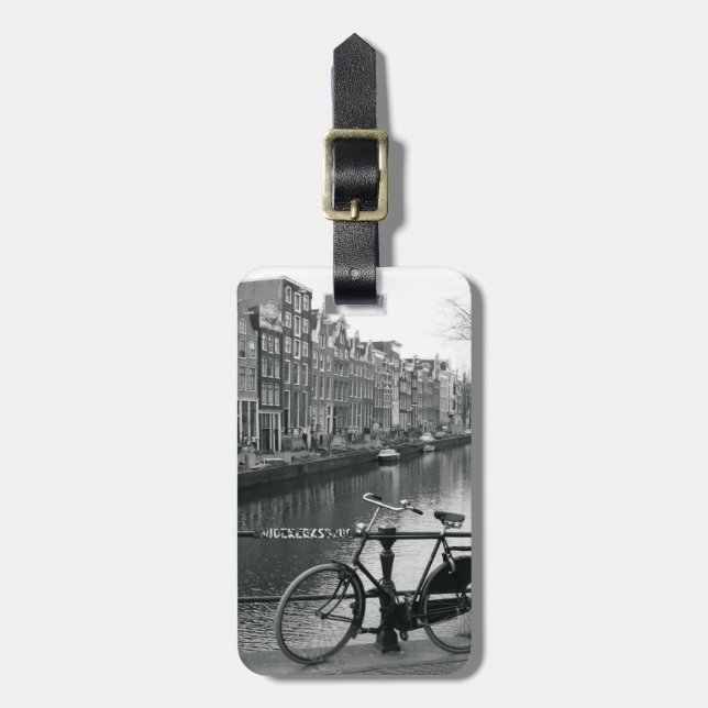 Cykel vid kanalen bagagebricka (Vertikal Framsida)