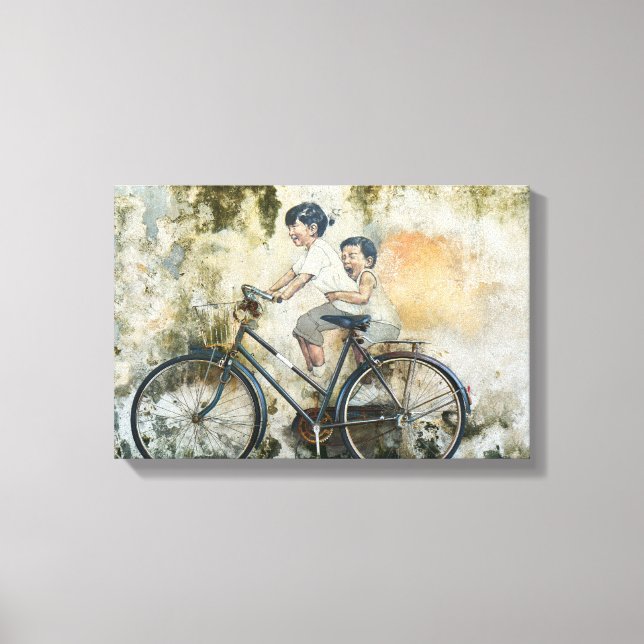 Cykel | Zazzle_Growshop Canvastryck (Framsida)