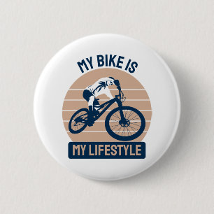 Cykelälskare - Min cykel är min livsstil Knapp