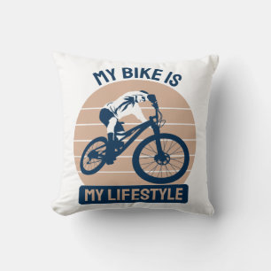 Cykelälskare - Min cykel är min livsstil Kudde