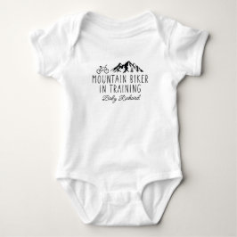 Cykelälskare, mountainbiker under utbildning, cykl t shirt
