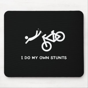 Cykelälskare Rolig Tröja - Jag Gör Mina Egna Stunt Musmatta