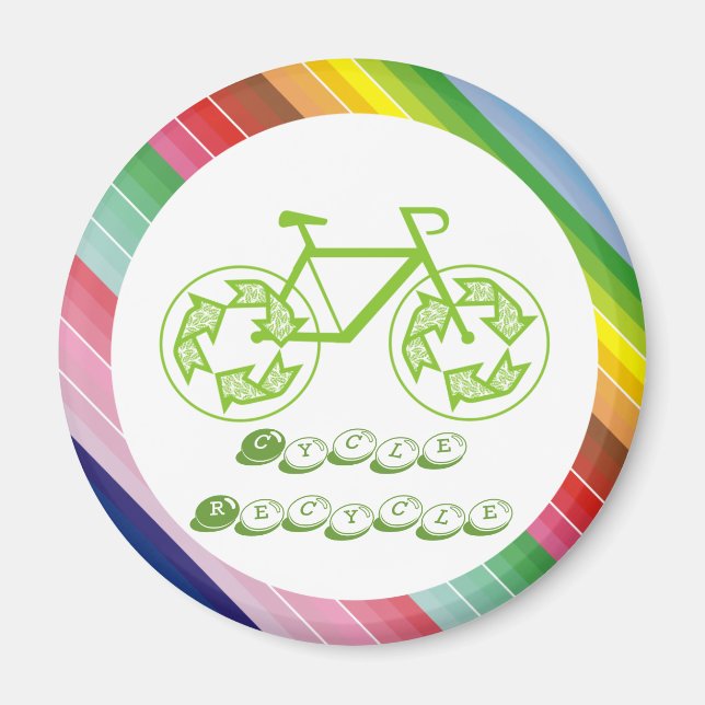 CykelÅtervinna Magnet (Framsidan)