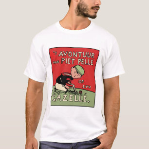 Cykeläventyr av Piet Pelle T-shirt