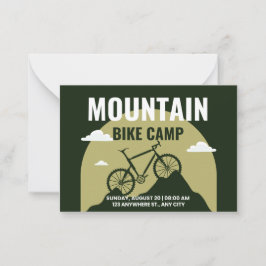 Cykeläventyr Berg  Platt vykort