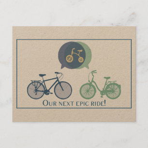 Cykelbaby showerinbjudan inbjudningar