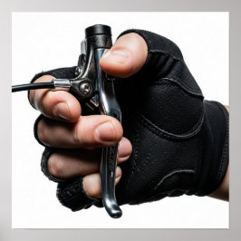 Cykelbromsbåge Poster