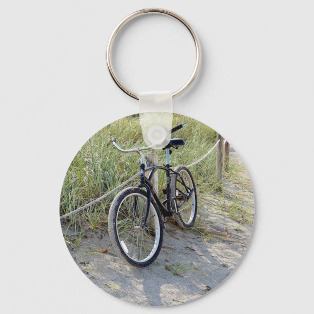 Cykelcykel Cycle Cycle Cycling Cycling Miami Beach Nyckelring (Framsida)