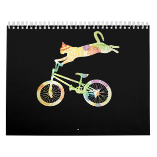 Cykelcykel för kattcykel - din giftsamling kalender