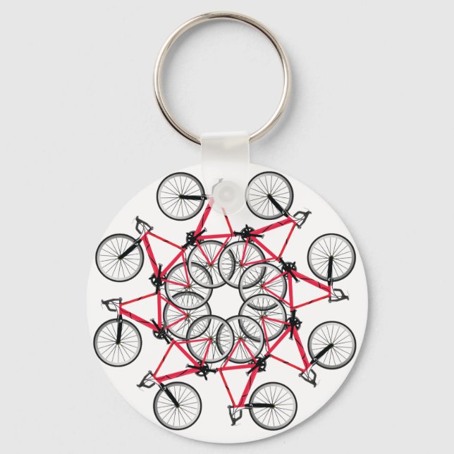 Cykelcykel Nyckelring (Framsida)