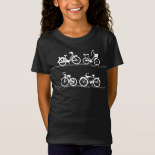 Cykelcykel Vit T-Shirt