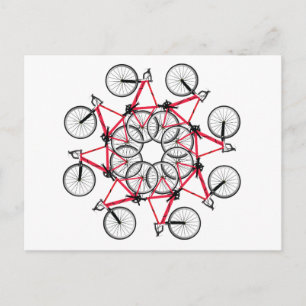 Cykelcykel Vykort