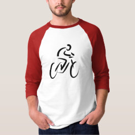 Cykelcykelcykelns utformning T-Shirt