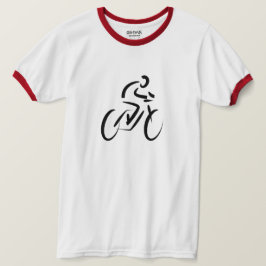 Cykelcykelcykelns utformning T-Shirt
