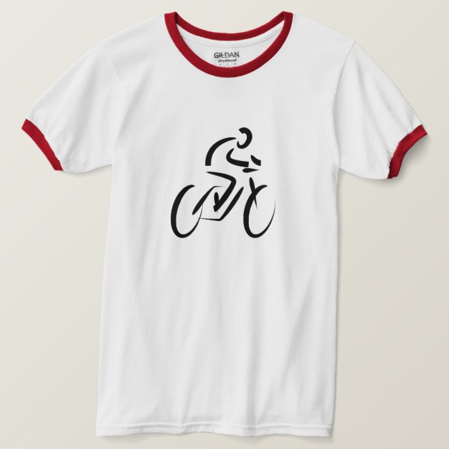 Cykelcykelcykelns utformning T-Shirt (Design framsida)