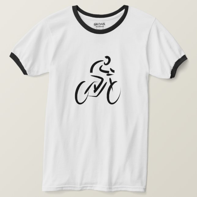 Cykelcykelcykelns utformning T-Shirt (Design framsida)