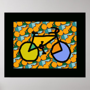 Cykelcyklar, popkonsthund poster