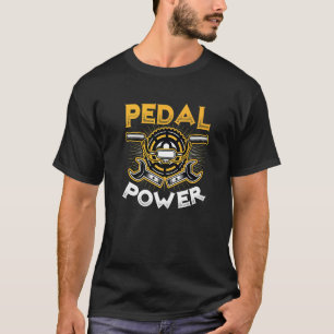 Cykelcykling för cykelmotordrift t shirt