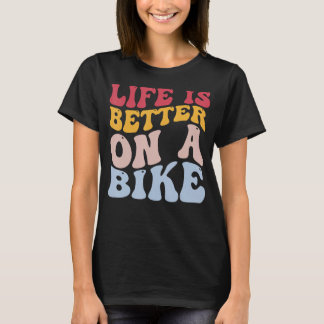 Cykelcyklister är bättre på en gång t shirt