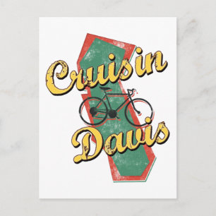 CykelDavis kryssning Kalifornien Vykort
