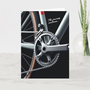 Cykeldelsfödelsedagskort Kort