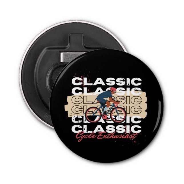 Cykelentusiast Flasköppnare (Framsidan)