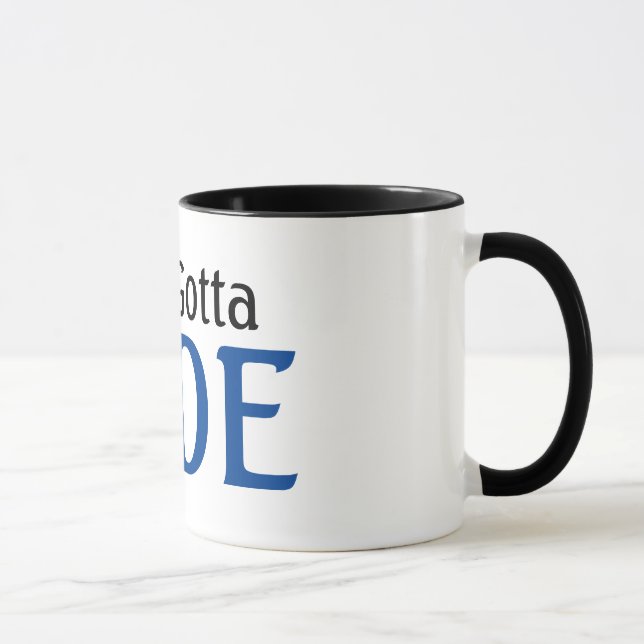 Cykelentusiast Måste Köra Mugg (Höger)