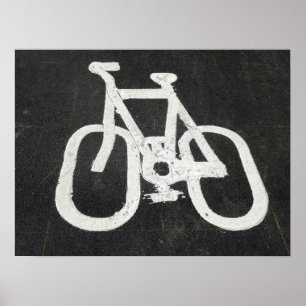 Cykelfält - IV Poster