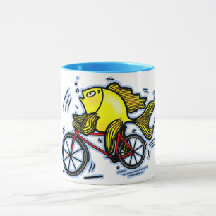 Cykelfisk (cykeln) mugg