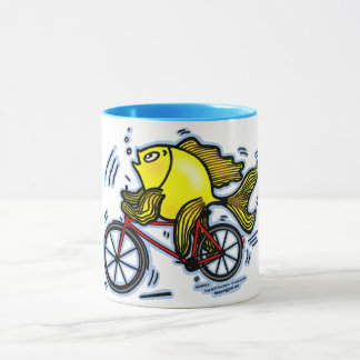Cykelfisk (cykeln) mugg