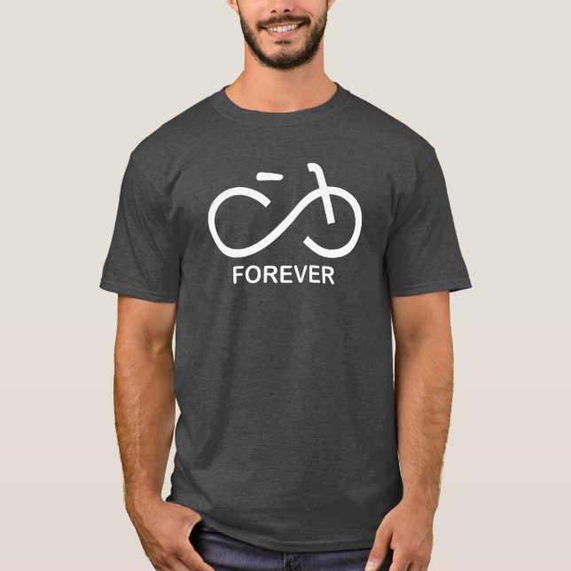 Cykelför evigtstil 2 tee shirt (Framsida)