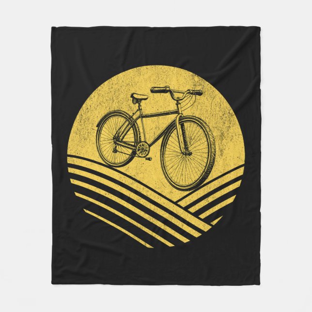 Cykelformgivning Fleecefilt (Framsidan)