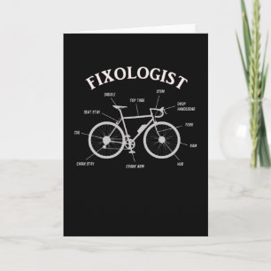 Cykelförsäljare Bicycle Technology Gift Kort