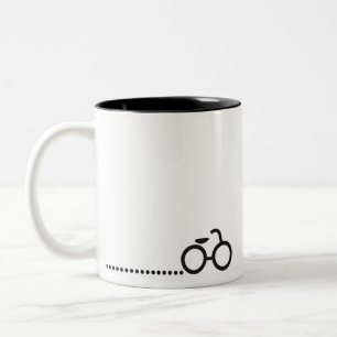 Cykelgeekmugg Två-Tonad Mugg