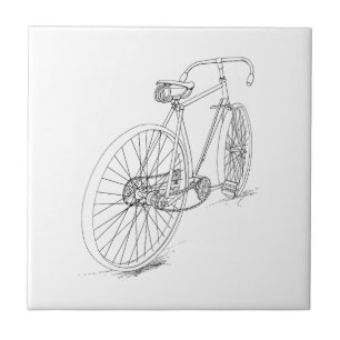 Cykelgrafik Kakelplatta