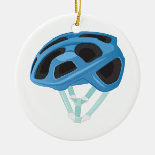 Cykelhjälm Julgransprydnad Keramik