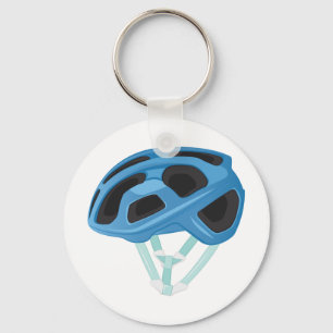 Cykelhjälm Nyckelring