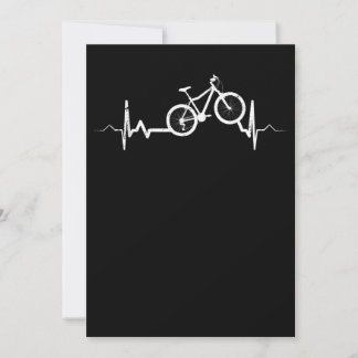 Cykelhjärtan Cycling Mountain Bike Anteckningskort
