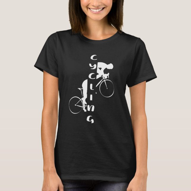 cykelhjul landsvägscykel restid cykel 4 t shirt (Framsida)