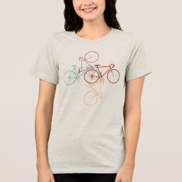Cykelhjul, snyggt t-shirt