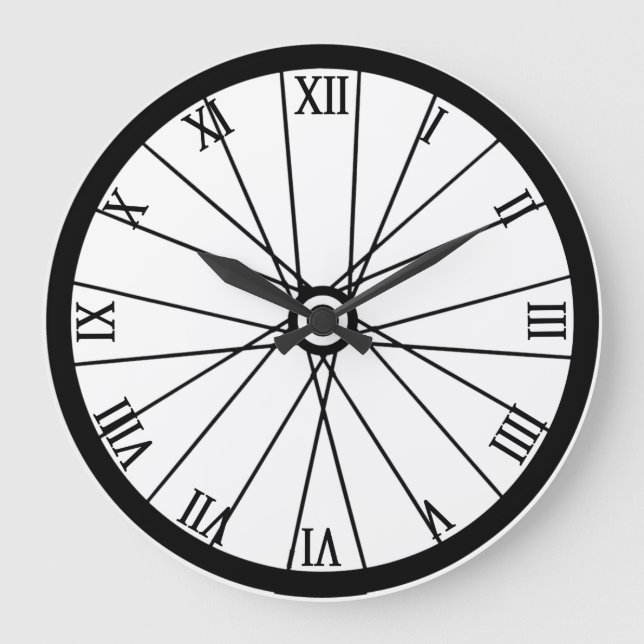 Cykelhjul Stor Klocka (Framsida)