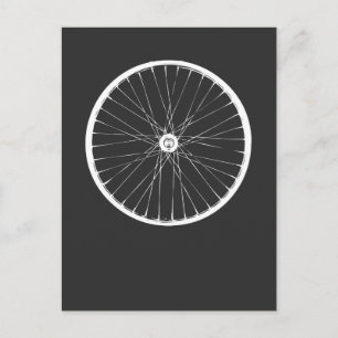 Cykelhjulcykel för däck-bergscykeln vykort