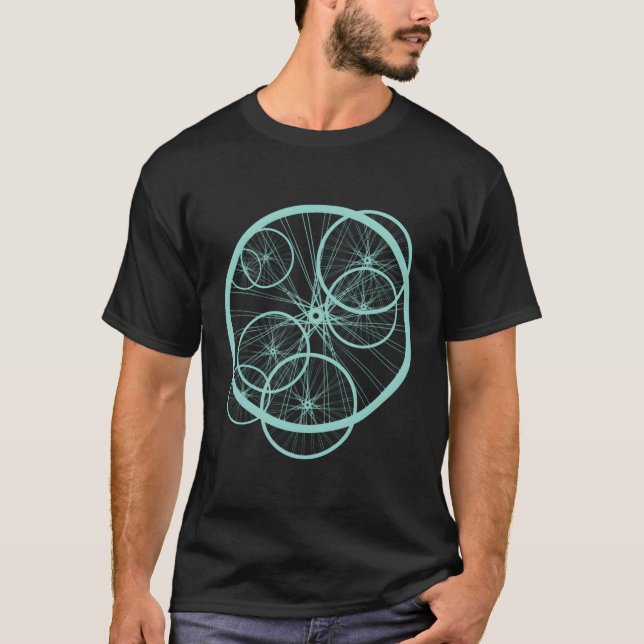Cykelhjulets vägg t shirt (Framsida)