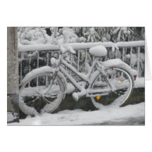 Cykelhölje med Snö