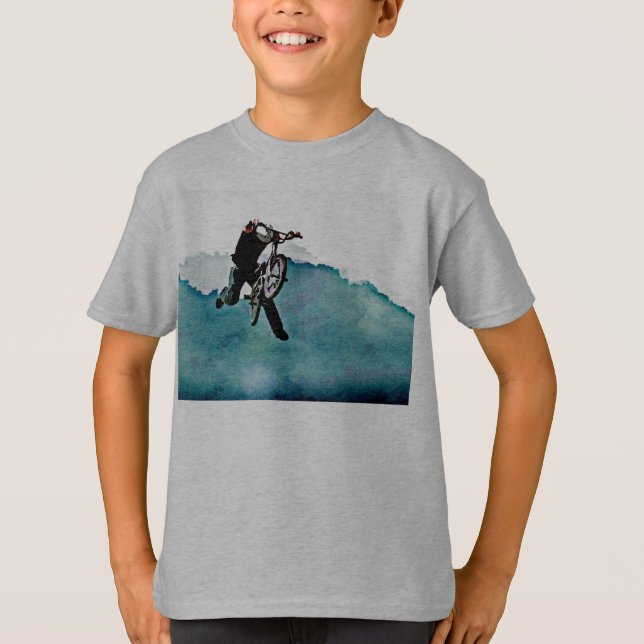 Cykeljippo för fristil BMX Tee (Framsida)