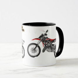 Cykelkonst för racing mugg