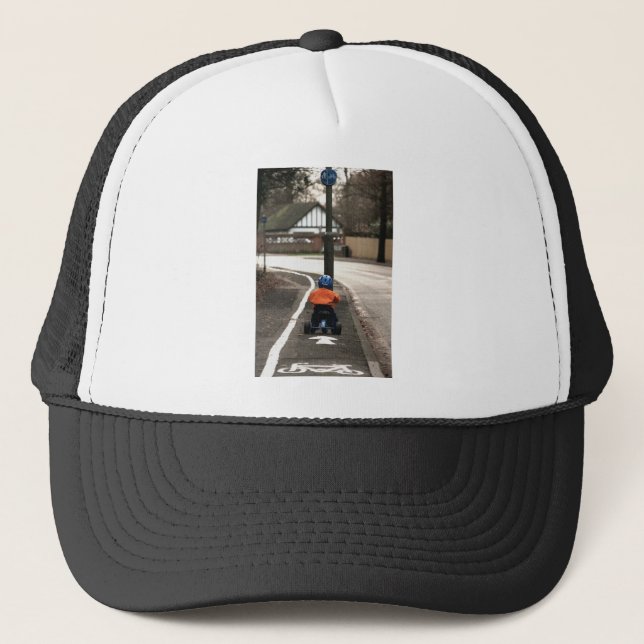 Cykelkörfält Truckerkeps (Framsida)