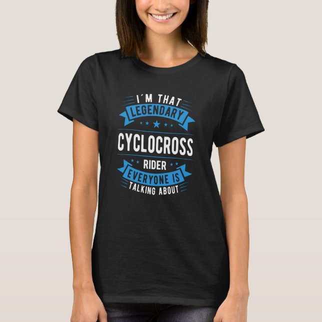 Cykelkorsordspråk T Shirt (Framsida)